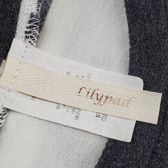 Lily Pad Medium Gray/White Stripe Top - Picture 7 of 9